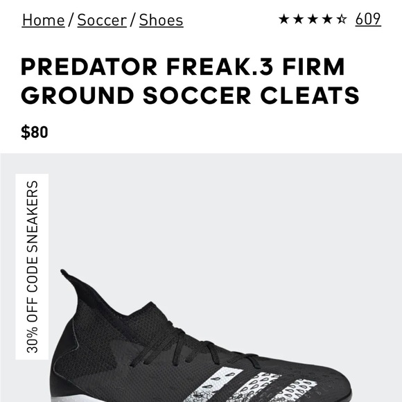 Youth Soccer cleats - Picture 9 of 9